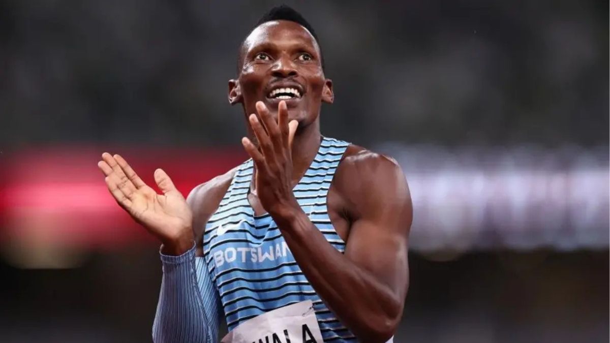 Kebinatshipi says young athletes in Botswana "look up and follow the footsteps" of Isaac Makwala