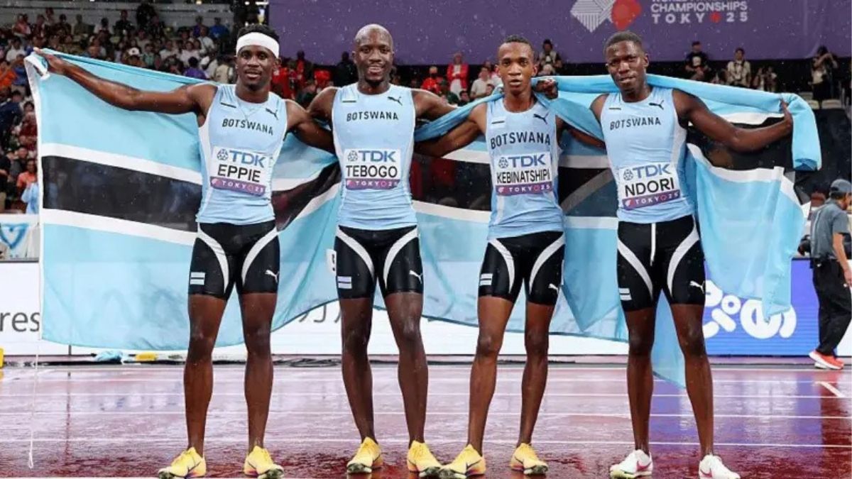 Kebinatshipi ran the anchor leg of the 4x400m relay in Tokyo and the team were celebrated in Botswana as President Duma Boko declared a public holiday