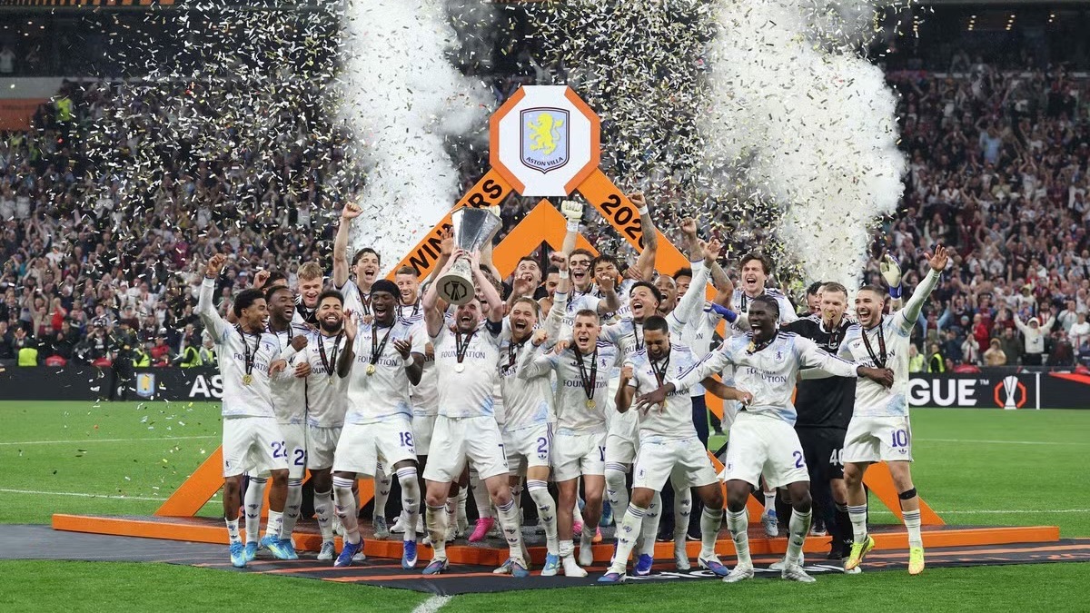 Aston Villa win Europa League to lift first trophy in 30 years