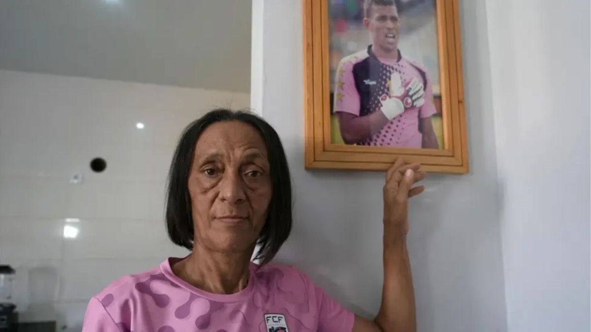Vozinha's mother at her home in Cape Verde